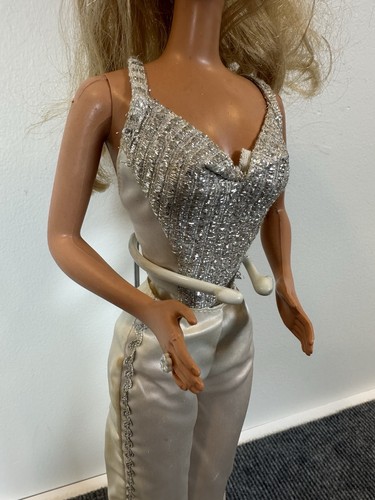 1976 18" Blonde Barbie Original Outfit Silber Metallic - Bild 3 von 9