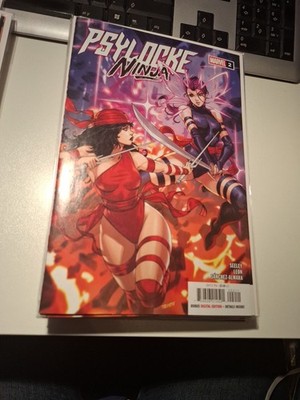 US MARVEL  PSYLOCKE NINJA #2  COVER VARIANT BY DERRICK CHEW