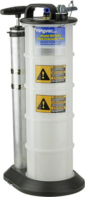 7201 2.3 Gallon Fluid Evacuator Extractor and Dispensing Pump, Push Button, Manu