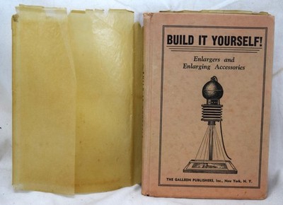 1938 1st Ed. Build It Yourself Enlargers & Enlarging Accessories Hardcover