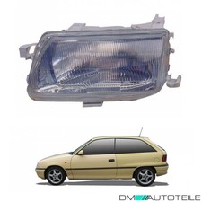 Hauptscheinwerfer links DEPO H4 für Opel Astra F CC T92 Caravan Cabriolet Kombi