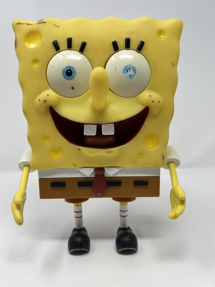 SpongeBob Squarepants Talking Toy 2002 Viacom Nickelodeon