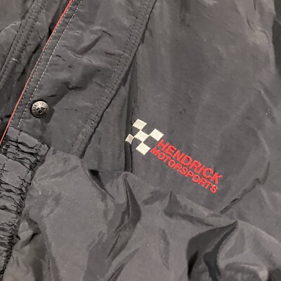 Vintage Dupont Motorsports Racing Jacket Mens Large Full Zip Snap