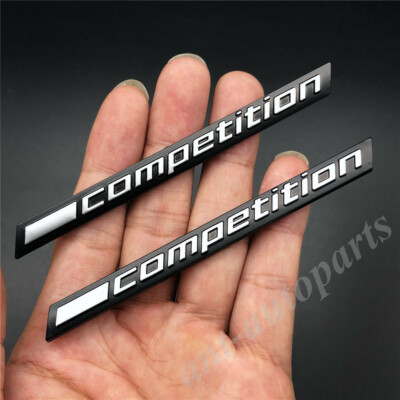 Black X5 M Competition Trunk Emblem For BMW X5 F85 F95 G05 M - Foto 5