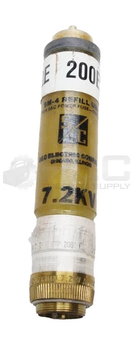 S&C ELECTRIC CO SM-4 REFILL UNIT 200E AMPS 7.2KV 121300R4