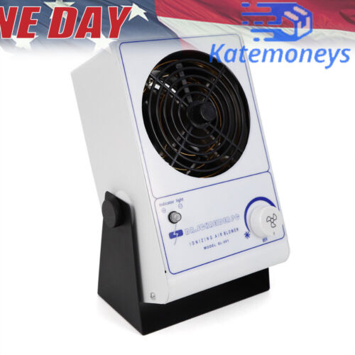 Adjustable Static Eliminator Ionizing Air Blower Fan Anti-Static Ionizer Fan ESD - Picture 7 of 11