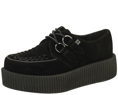 black suede viva mondo creepers
