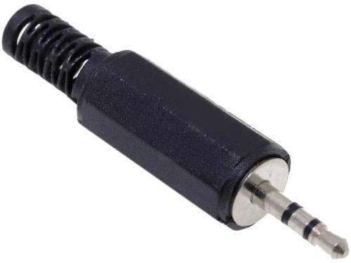 Keple Spina Jack Da 2,5 Mm, Stereo A 90 Gradi - Jack Di Riparazione Con Impugnatura In Plastica TS 3 Poli Maschio A Saldare Connettore Per Cavo Audio Fai Da Te - Foto 6