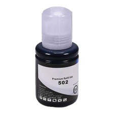  1 Non-OEM Black Ink Bottle Compatible with Epson 502 T502 ET-2750 ET-4700