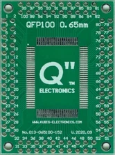 QFP100, LQFP100, MQFP100, TQFP100 0.65mm(0.026") to 2xIDC2x15, 2xIDC2x10 [US]