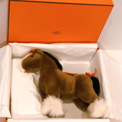 HERMES Hermy Plush Doll Horse Pony New | eBay