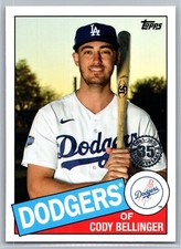 2020 Topps Update CODY BELLINGER 1985 Topps Baseball DODGERS #85TB-20