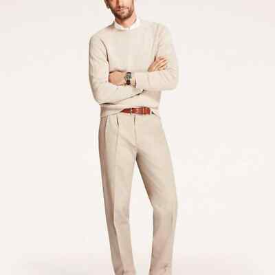 パンツ Brooks Brothers 2tuck chino ELLIOT w35 Men's Elliot Fit Stretch Cotton Advantage Chino Pants