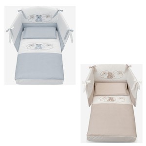 paracolpi e piumone culla