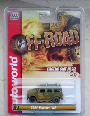 für H0 Slotcar Racing Modellbahn ~ Hummer H2 mit XTraction Chassis mit OVP