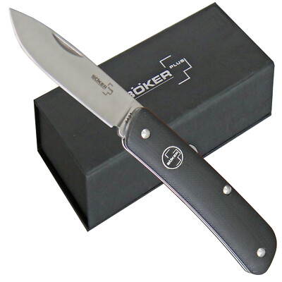 Böker Plus schlankes Taschenmesser ''Tech City 1'' G10 Schalen Clip Glasbrecher