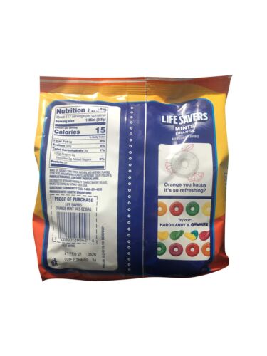 Lebensretter Orange Mints - 13 Unzen Beutel - einzeln verpackt - Bild 2 von 4