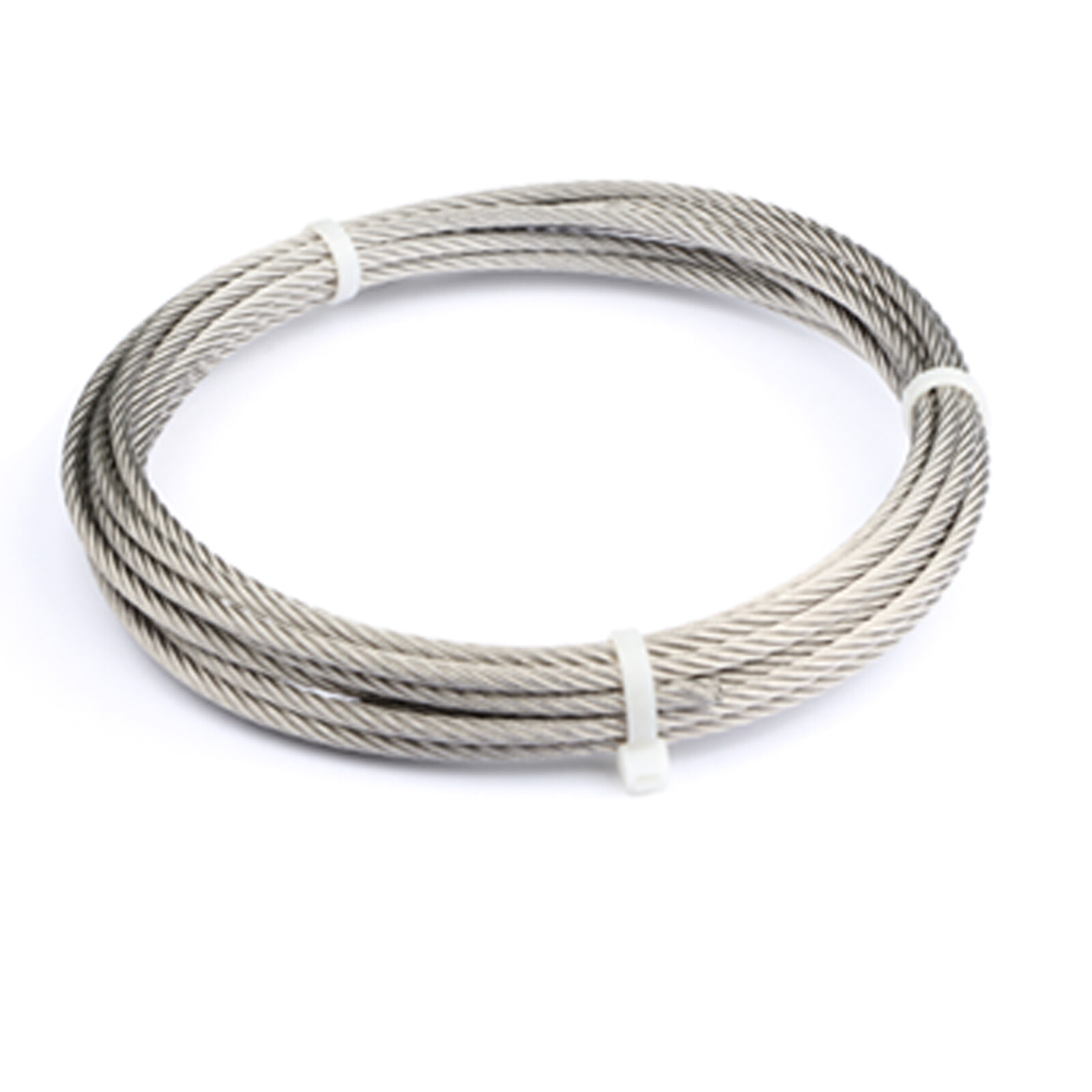 Drahtseil 3,0 Mm Edelstahl A4 - 10 Meter Weiches 7x19 Seil Für Forst & Winden