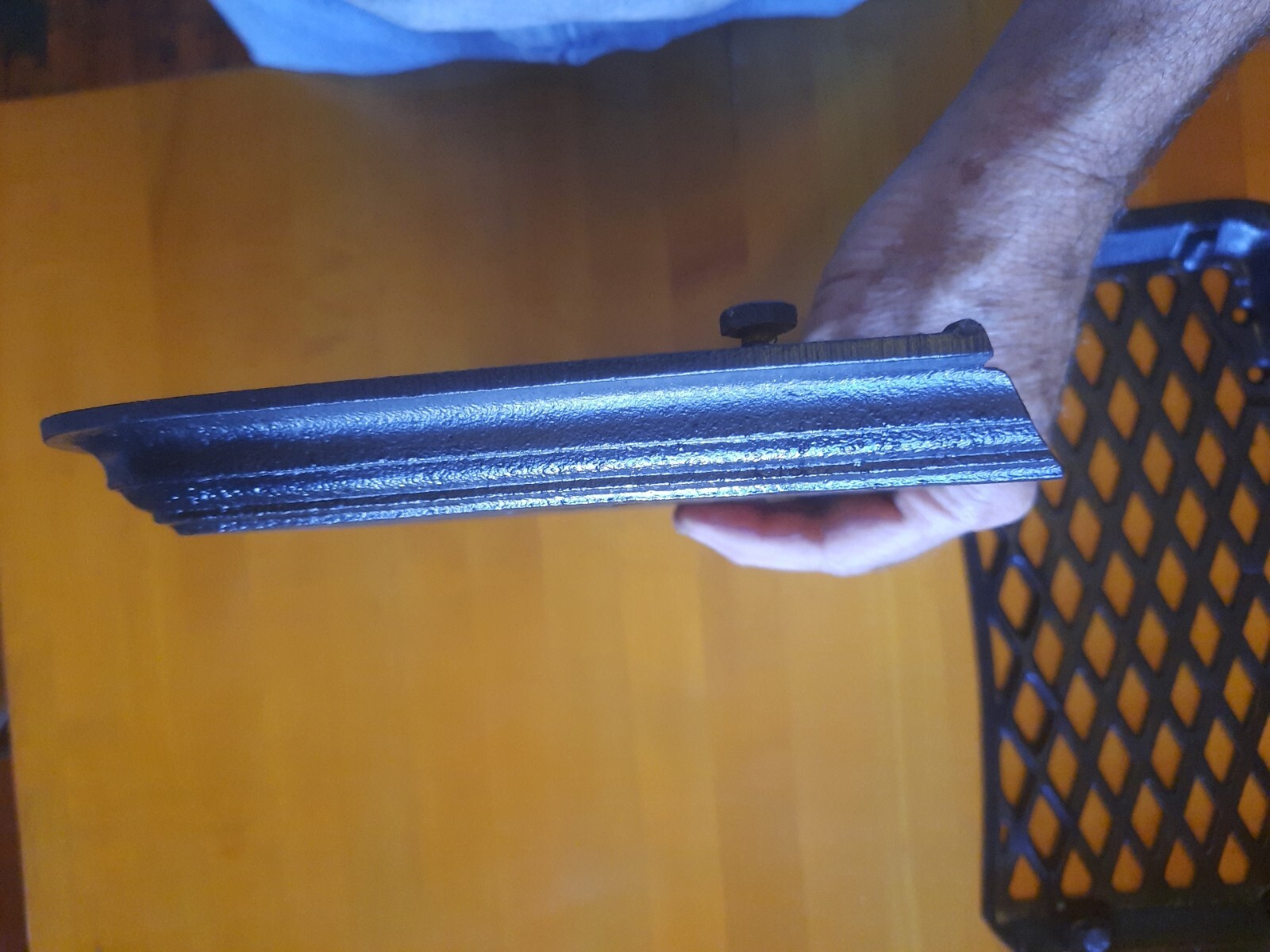 Vermont Castings Warming Shelf Pair from Unidentified Wood Stove