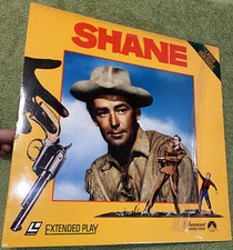 Shane Extended Play LaserDisc Brandon De Wilde, Ben Johnson  Jack Palance