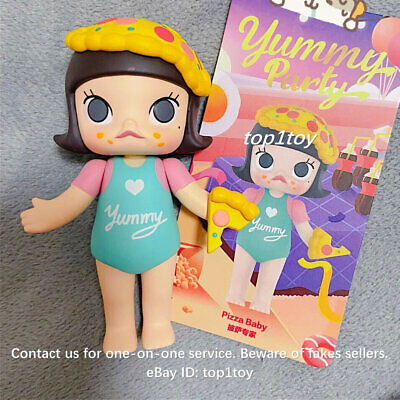 POP MART x KENNYSWORK Molly Yummy Party Pizza Baby Mini POP MART x KENNYSWORK Molly Yummy Party Pizza Baby Mini