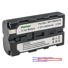Kastar Battery Super Fast Charger for Sony NPF550 DCR-VX2100 DCR-VX2100E CCD-SC7