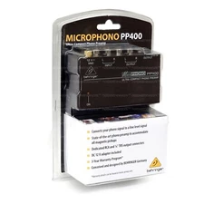 Behringer MicroPhono PP400 (Amplify) Phono PreAmp Signal