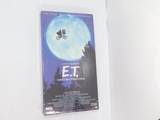 Vintage 1988 VHS Sealed E.T. The Extra Terrestrial By Spielberg W/Green Tab