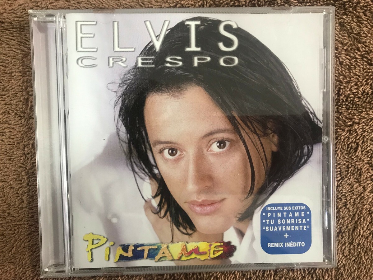 ELVIS CRESPO CD PINTAME INCLUYE TU SONRISA SUAVEMENTE Y REMIX INEDITO EPIC  1999 | eBay