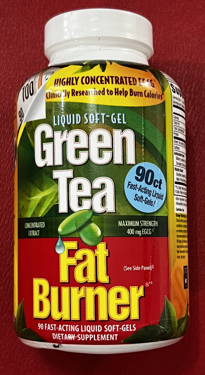 Applied Nutrition Green Tea Fat Burner 90 Liquid Softgels Exp 04/24