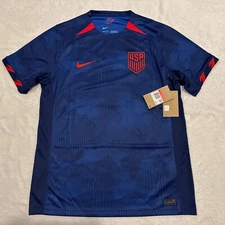 2023 Nike Men’s United States Away Blue Soccer Jersey Large L US USMNT USA