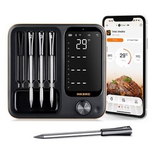 INKBIRD Wireless Meat Thermometer Wifi Bluetooth Probe Waterproof BBQ Grill Oven