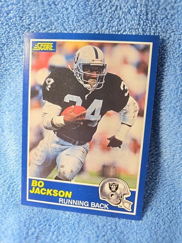 1989 Score #2 Bo Jackson, Raiders, Royals 2nd Year Crisp! | eBay