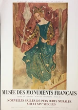 Musee des Monuments Fransais French Poster Art