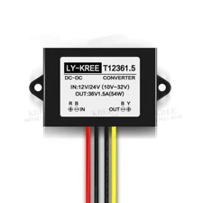 NEW Voltage Booster Power DC Converter Regulator 12V/24V Step up to 36V 1.5A 54W