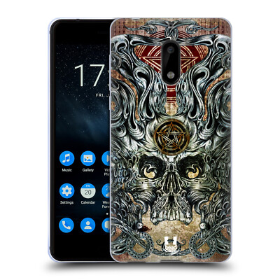 HEAD CASE DESIGNS HYDRO SKULLS SOFT GEL CASE FOR NOKIA PHONES 1