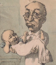 DR WINGHELL'S TEETHING SYRUP TRADE CARD, FOR CHILDREN, A SCREAMING BABY  C421*