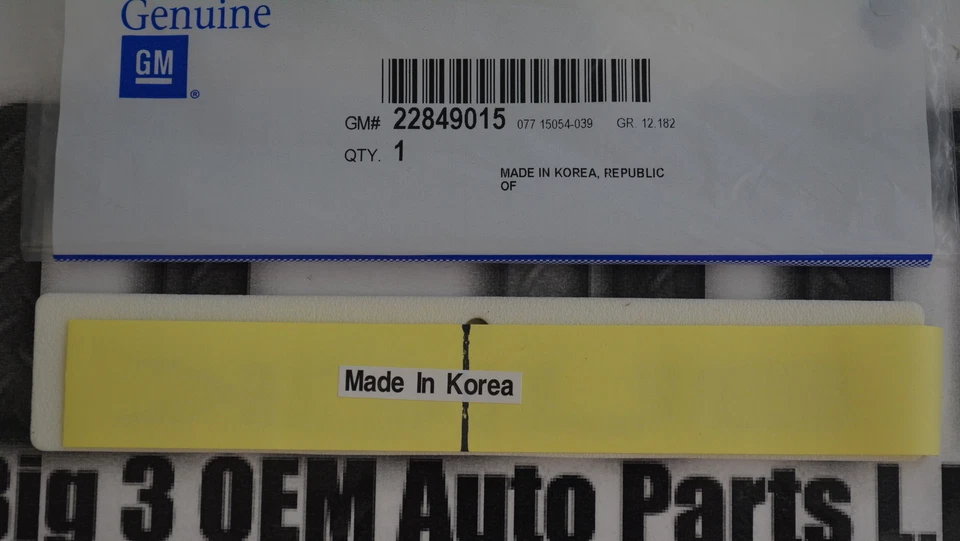 Buick LaCrosse Allure 2010-2013 compartimento trasero placa de identificación Buick emblema nuevo OEM Foto 2 de 2