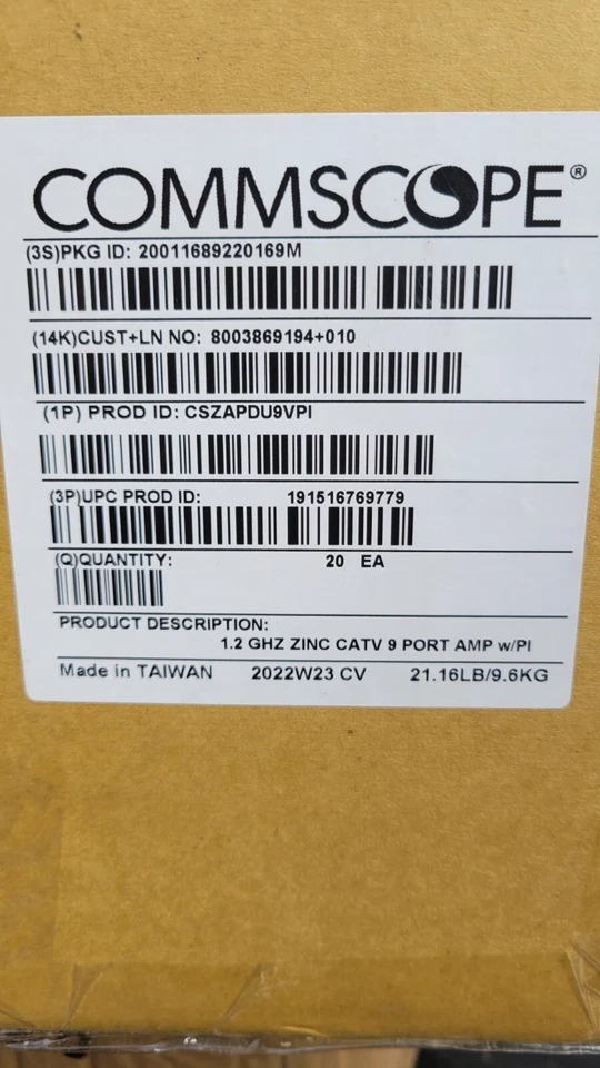 Lot 20 Commscope CSZAPDU9VPI home connect - Image 4 of 4