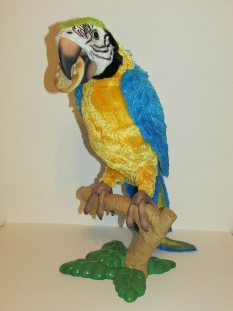 FurReal Friends Squawkers McCaw Talking Parrot Hasbro Tested 2007 for sale online | eBay