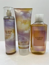 BATH & BODY WORKS CLOUD NINE  / MIST / SHOWER GEL /  BODY CREAM You Choose ONE