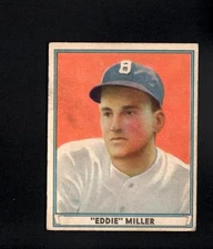 7549* 1941 Playball # 1 Eddie Miller  Vg-Ex