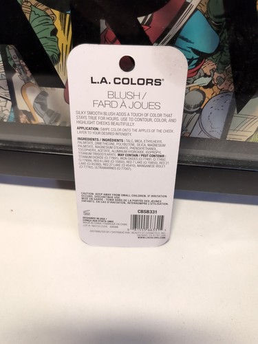L.A Colors Professional Series BLUSH with Applicator, CBSB331 Peach Rose, 0.13oz - 第 2/2 張圖片