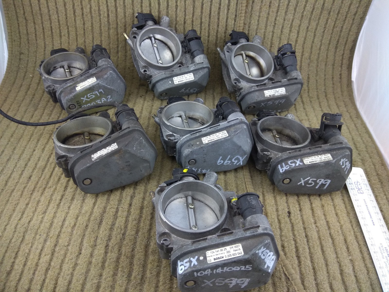 Mercedes Throttle Body 1041410025 W140 W210 R129 SL W202 280 320 C E S