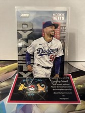 2022 Stadium Club Dynasty and Destiny #5A Mookie Betts - Los Angeles Dodgers