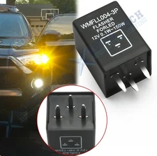 3-Pin EP28 Electronic LED Flasher Relay Fix Turn Signal Bulbs Hyper Flash Issue