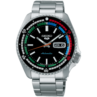 SEIKO 5スポーツ SBSA221 セイコー5 スペシャルエディション 新品 Seiko 5 Sports SBSA221 Retro Color Collection Special Edition