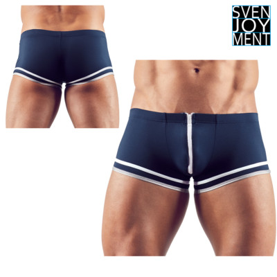 Sexy Svenjoyment Mens Svenjoyment Blue Microfiber Boxer Shorts