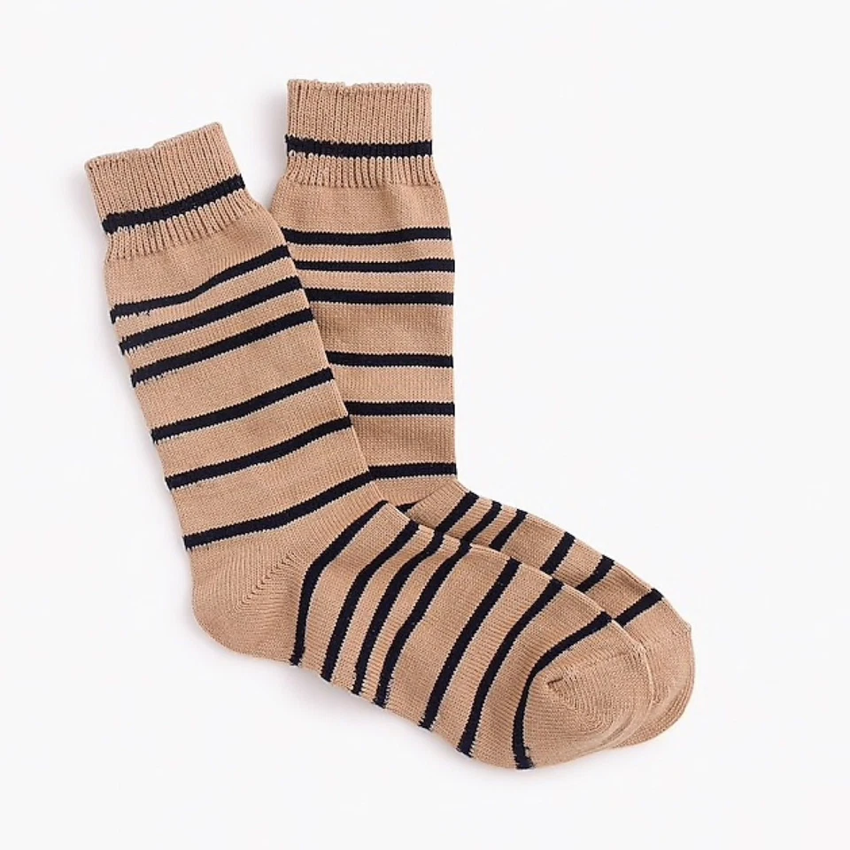 NUEVO CON ETIQUETAS J.CREW ❤️ CALCETINES MUJER VERDE PÚRPURA AZUL MARINO ROJO TOSTADO ¡GRANDES REGALOS! Foto 4 de 4