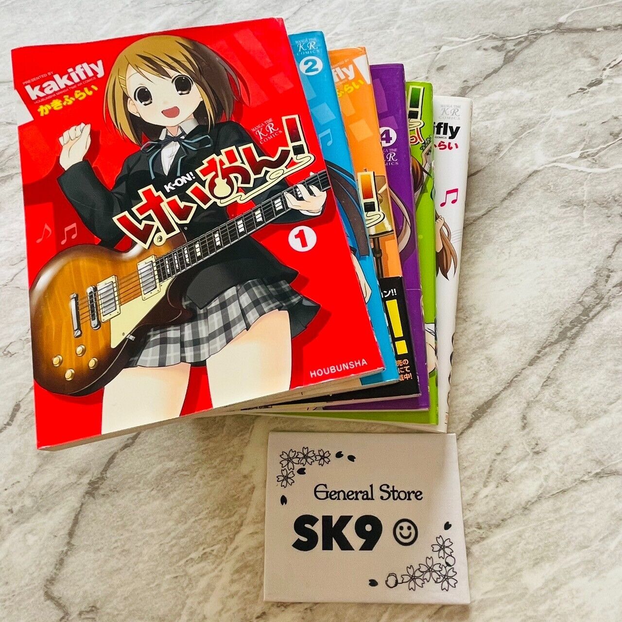 K On! Vol. 1-4 + Highschool + College 6 Set Japanese Ver. manga Comic keion  Used